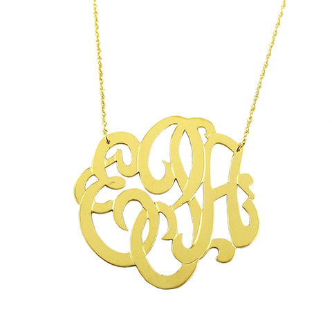 Vineyard Single Initial Necklace
