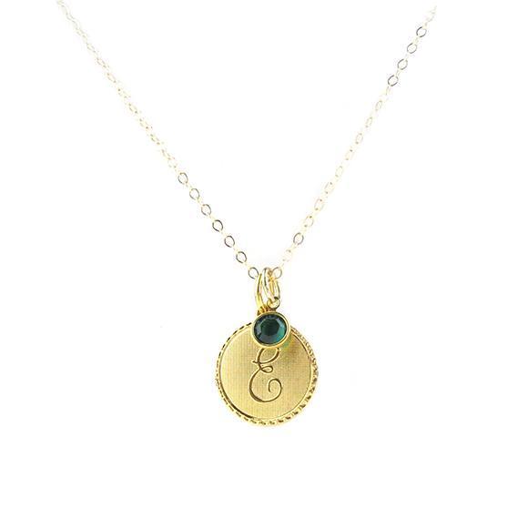 Moon and Lola - Dalton Birthstone Necklace