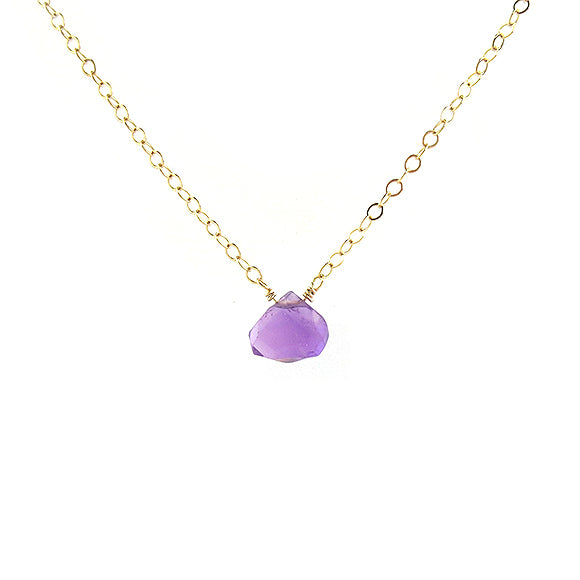 Moon and Lola - Amethyst Necklace