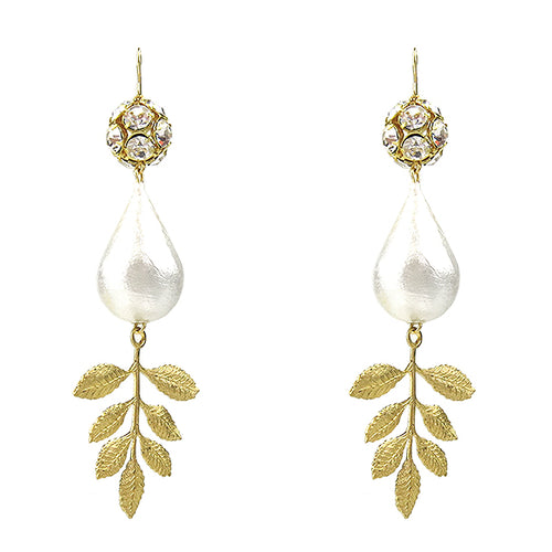 Moon and Lola - Lynbrook Leaf Earrings