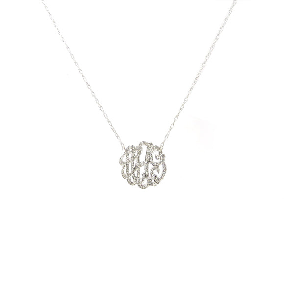 Moon and Lola - Omiya necklace 14K white gold Mini