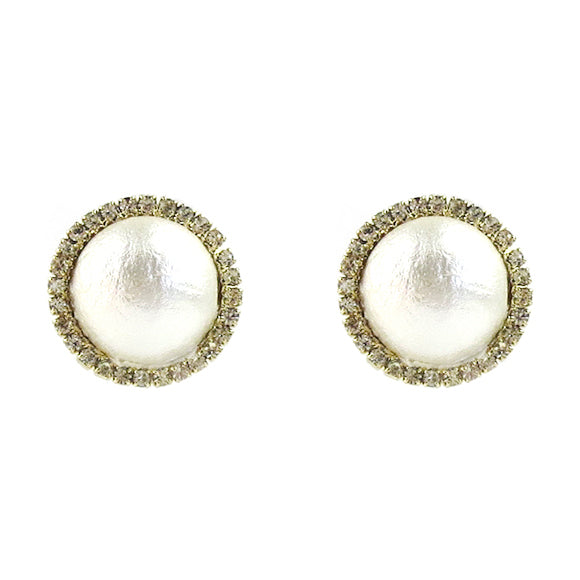 Moon and Lola - Vannes Cotton Pearl Earrings