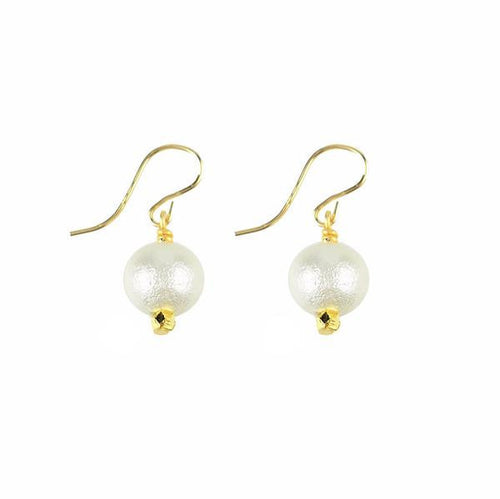 Moon and Lola - Ariel Cotton Pearl Earrings