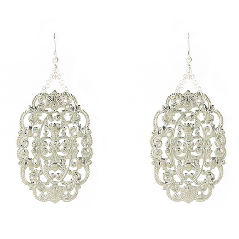 Luna Rhinestone Teardrop Earrings