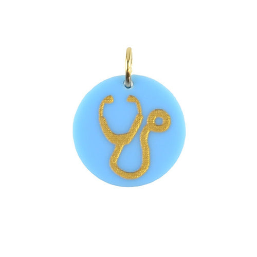 Moon and Lola - Medical Stethoscope Charm (perfect for a nurse or doctor!)