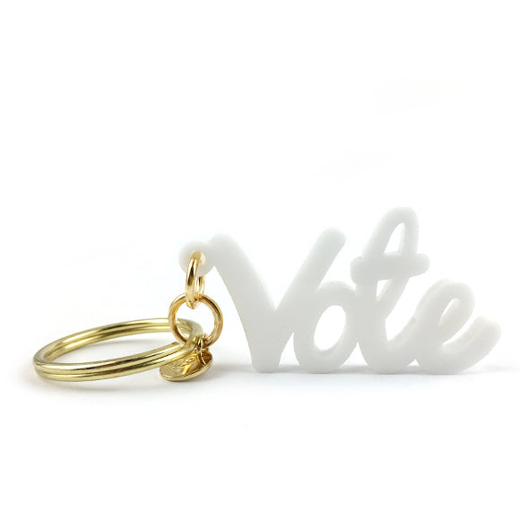 Moon and Lola - Vote Cutout Keychain