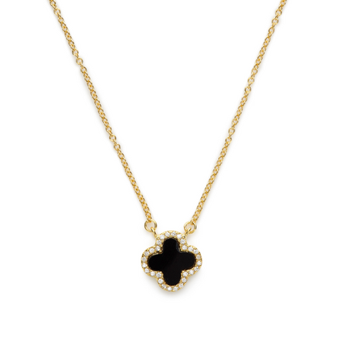 Mini Diamond Cross Necklace