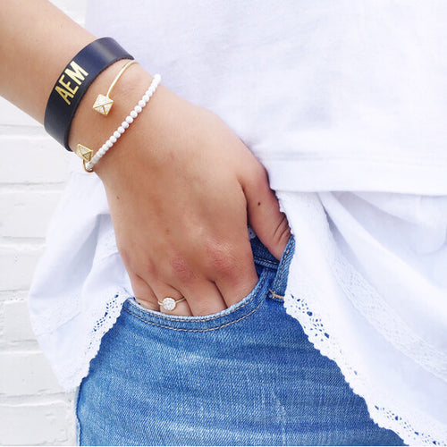 I found this at #moonandlola! - Faro Cuff Bracelet