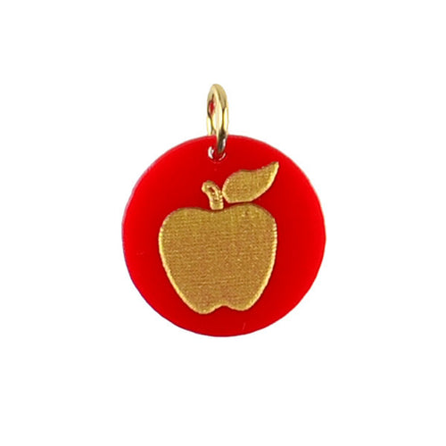 Moon and Lola - Apple Charm (perfect for a teacher!)