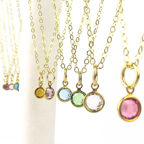 Moon and Lola - Birthstone Necklace