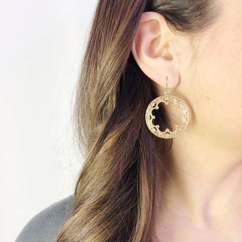 I found this at #moonandlola - Jordan Earrings