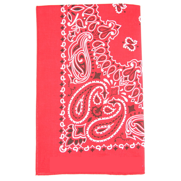 Moon and Lola - Traditional Bandana in Red