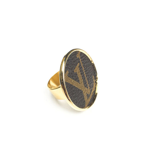 Moon and Lola - Leone Printed Round Ring