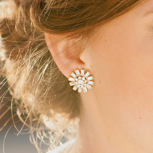 I found this at #moonandlola! - Morningside Studs on model