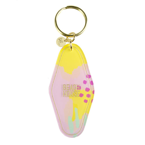 I found this at #moonandlola! - Patterned Hotel Key Chain