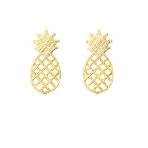 I found this at #moonandlola! - Pineapple Studs