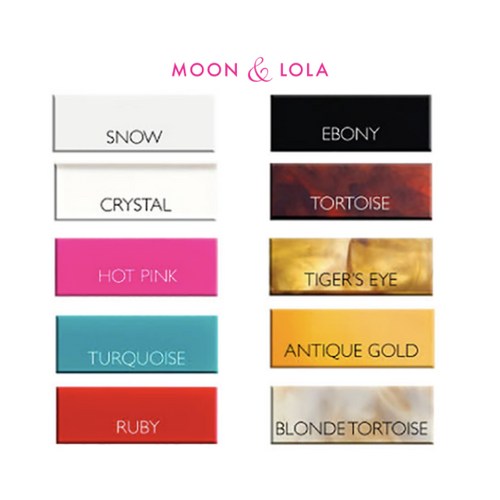 Moon and Lola - Acrylic Color Chart