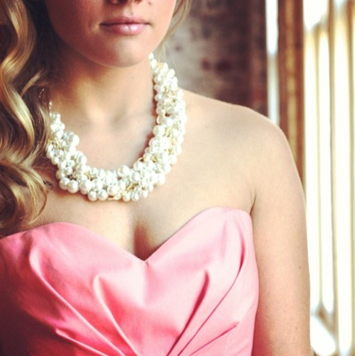 I found this at #moonandlola! - Southern Living Necklace on model