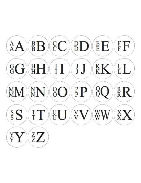 I found this at #moonandlola! - Stacked Monogram Font Sheet