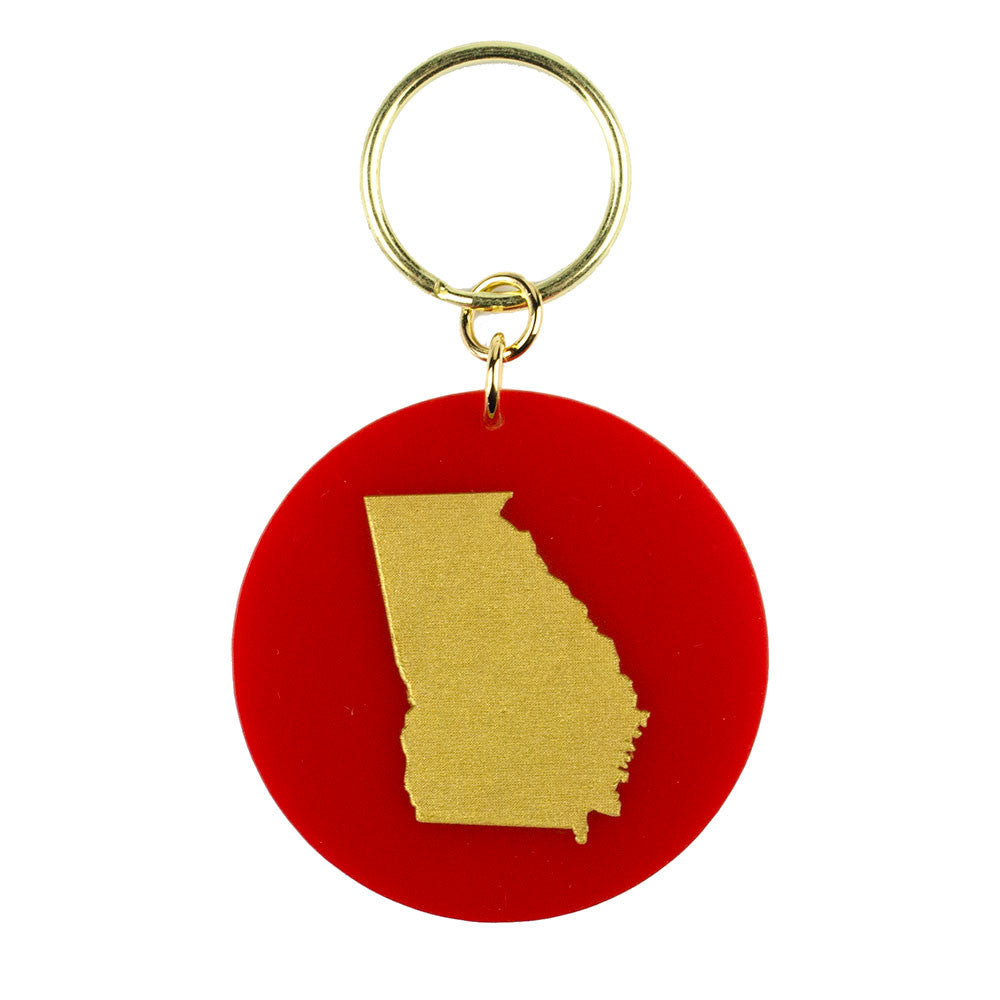 I found this at #moonandlola! - State Key Chain Ruby