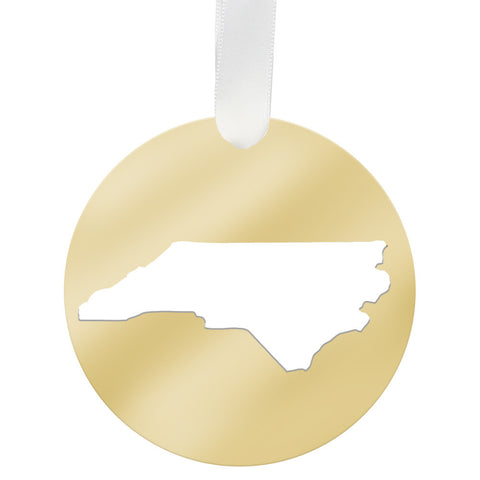 Engraved Arrow State Ornament