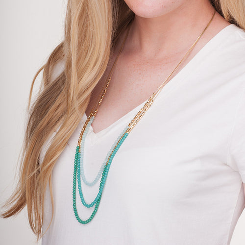 I found this at #moonandlola! - Stella Maris Necklace green