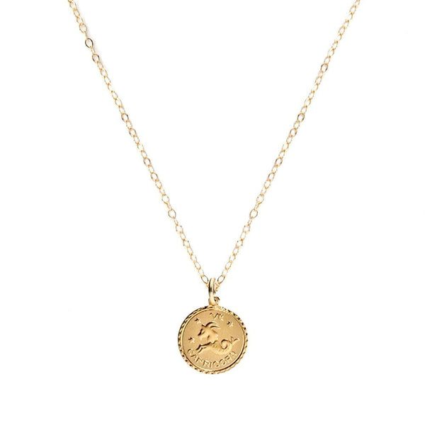 I found this at #moonandlola! - Zodiac Charm Necklace