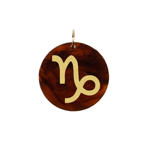 I found this at #moonandlola! - Acrylic Zodiac Symbol Charm