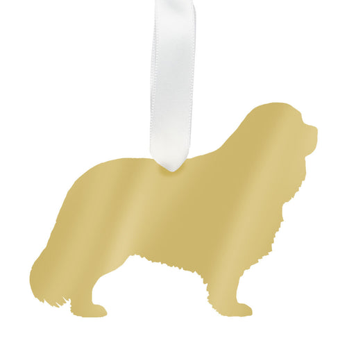 I found this at #moonandlola! - Cavalier King Charles Spaniel Ornament Gold