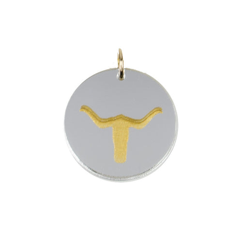 I found this at #moonandlola! - Eden Longhorn Charm