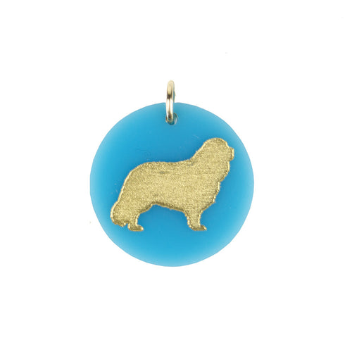 I found this at #moonandlola! - Eden Cavalier King Charles Spaniel Charm in Turquoise
