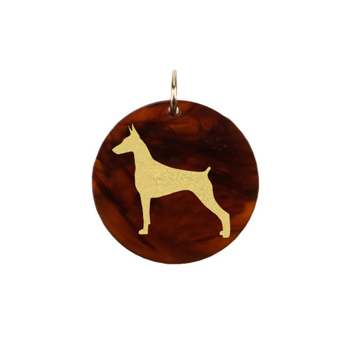 I found this at #moonandlola! - Doberman Pinscher Charm