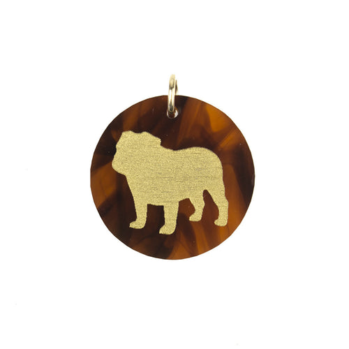 I found this at #moonandlola! - Eden English Bulldog Charm Tortoise