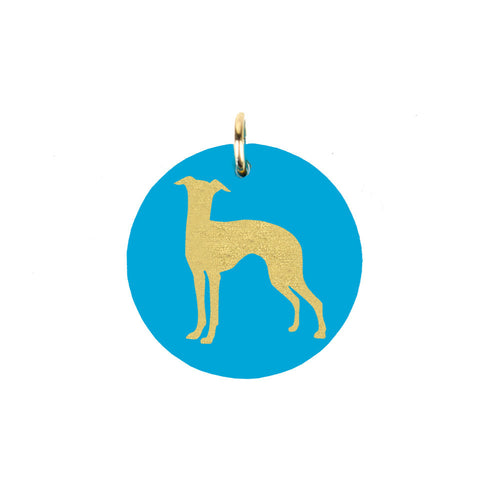 I found this at #moonandlola! - Whippet Charm