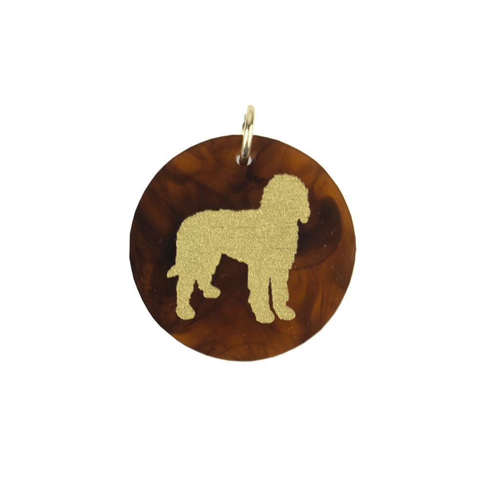 Moon and Lola Labradoodle Charm