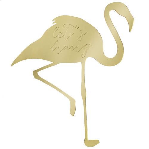 I found this at #moonandlola! - Flamingo Wall Art