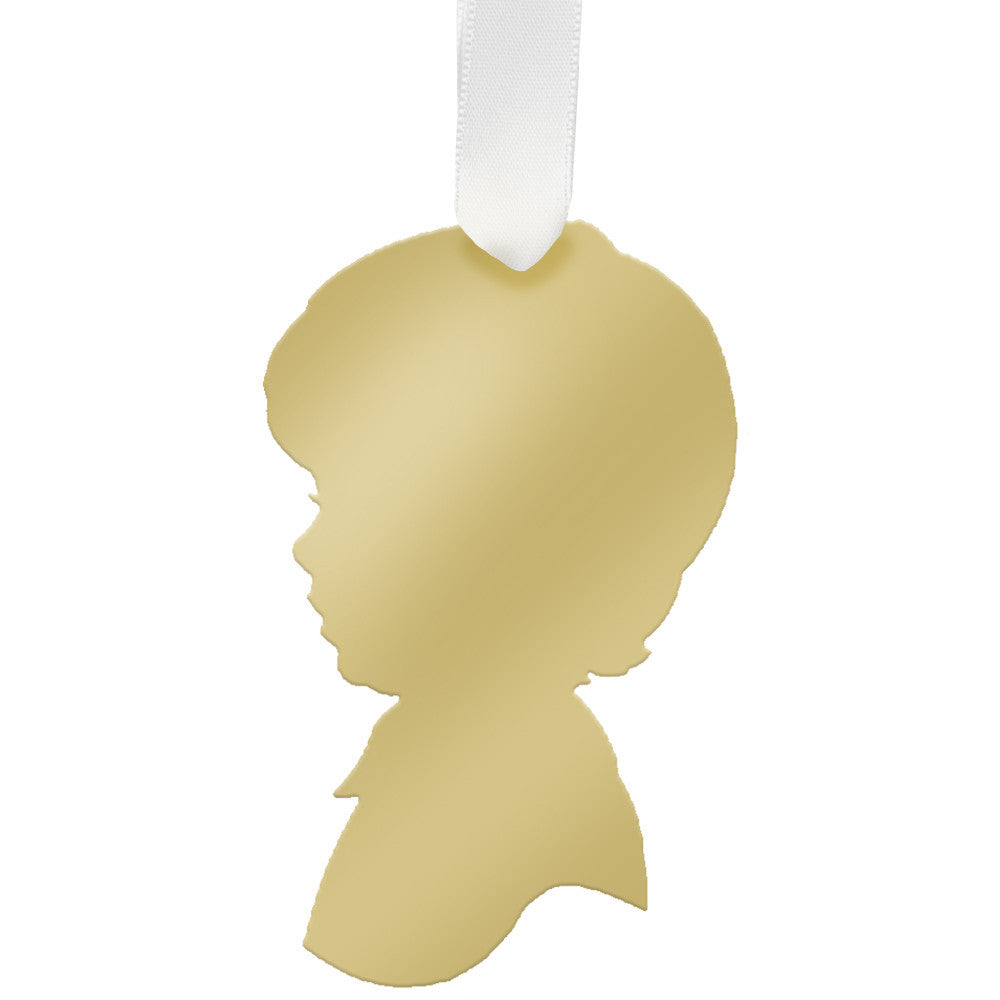 I found this at #moonandlola! - George Ornament Mirrored Gold
