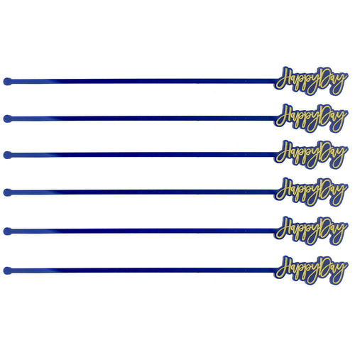 I found this at #moonandlola! - Happy Day Drink Stirrers Cobalt