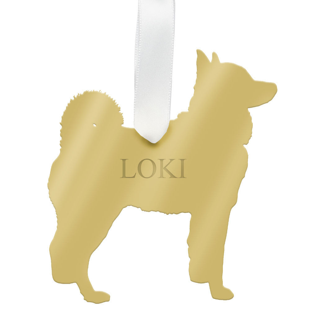 I found this at #moonandlola! - Personalized Husky Ornament