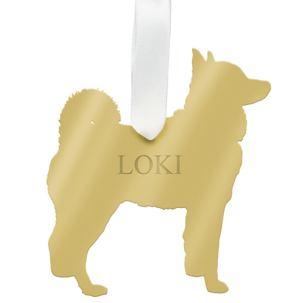 I found this at #moonandlola! - Personalized Husky Ornament