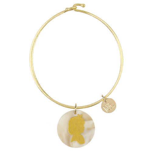 I found this at #moonandlola! - Eden Charlotte Charm Bangle