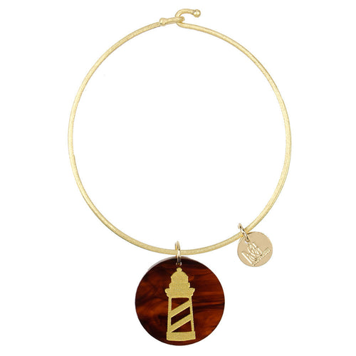 I found this at #moonandlola! - Eden Lighthouse Charm Bangle