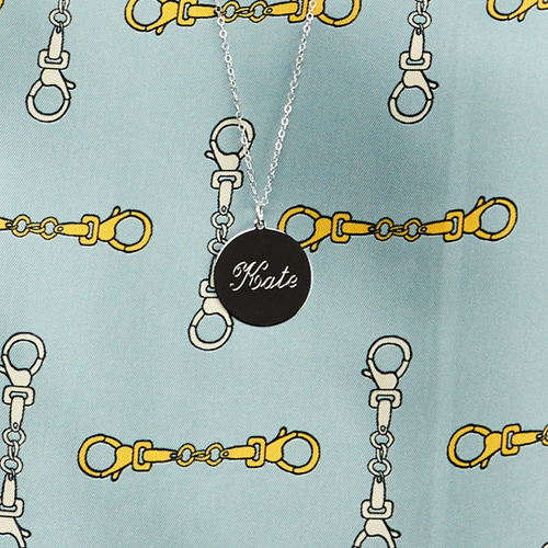 Moon and Lola - Metal James Charm