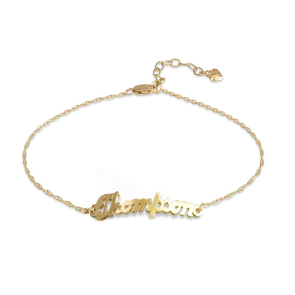 I found this at #moonandlola - Metal Nameplate Bracelet
