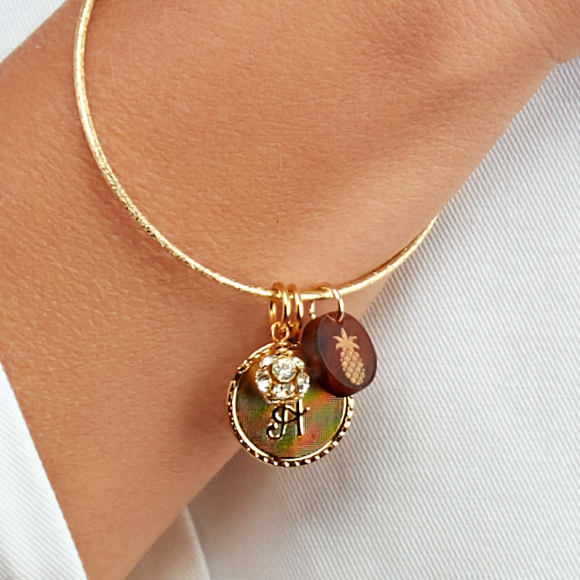 I found this at #moonandlola! - Rhinestone Ball Charm