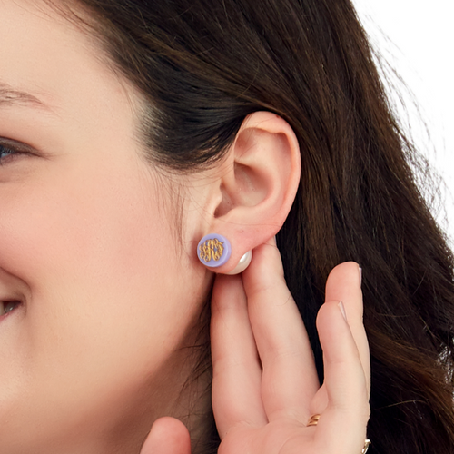 I found this at #moonandlola! - Providence Script 360 Pearl Studs