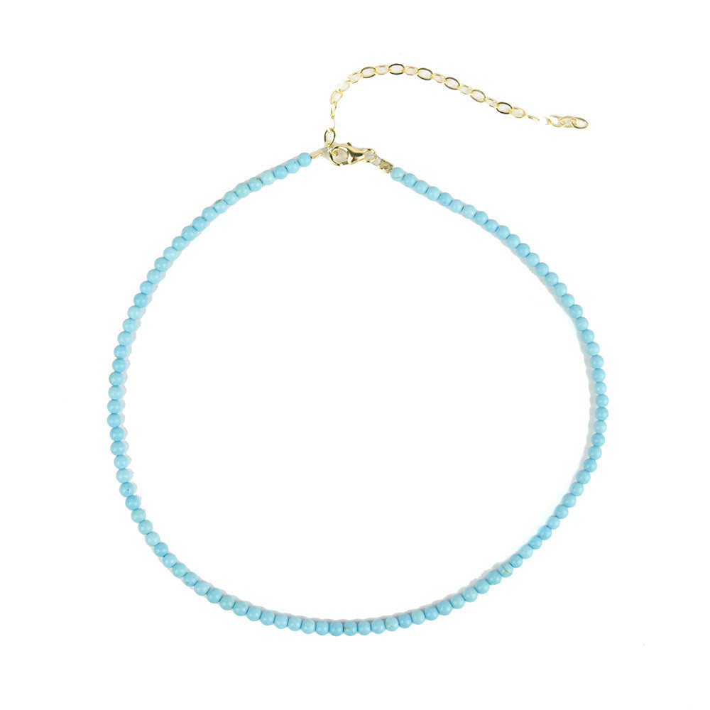 I found this at #moonandlola! - Rhea Choker Necklace Turquoise