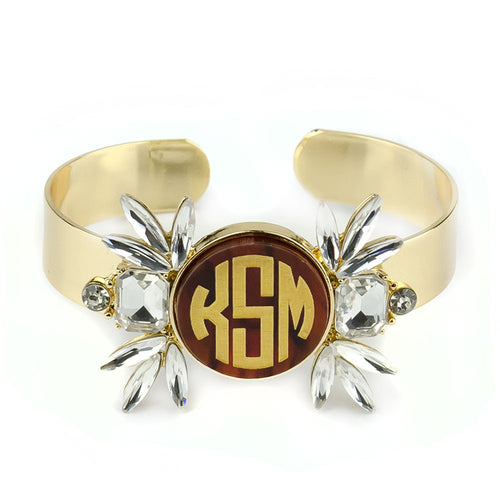 I found this at #moonandlola! - Vienna Monogram Cuff